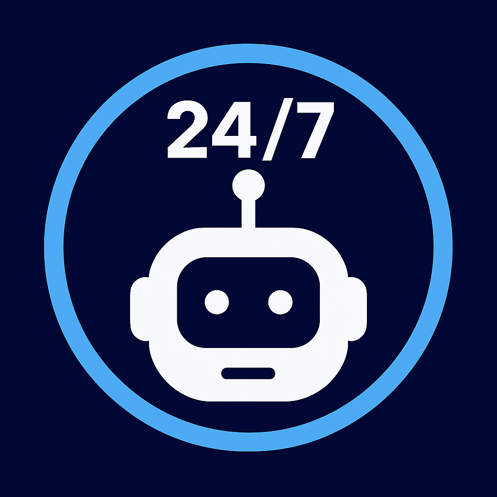 24/7 AI chatbot beschikbaarheid voor klantvragen